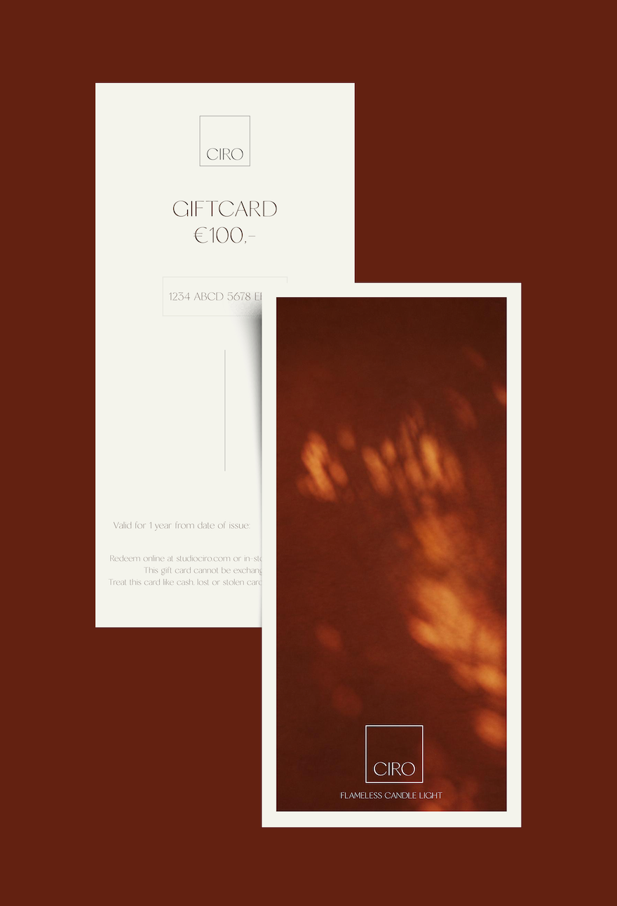 CIRO | Gift Card €100,-