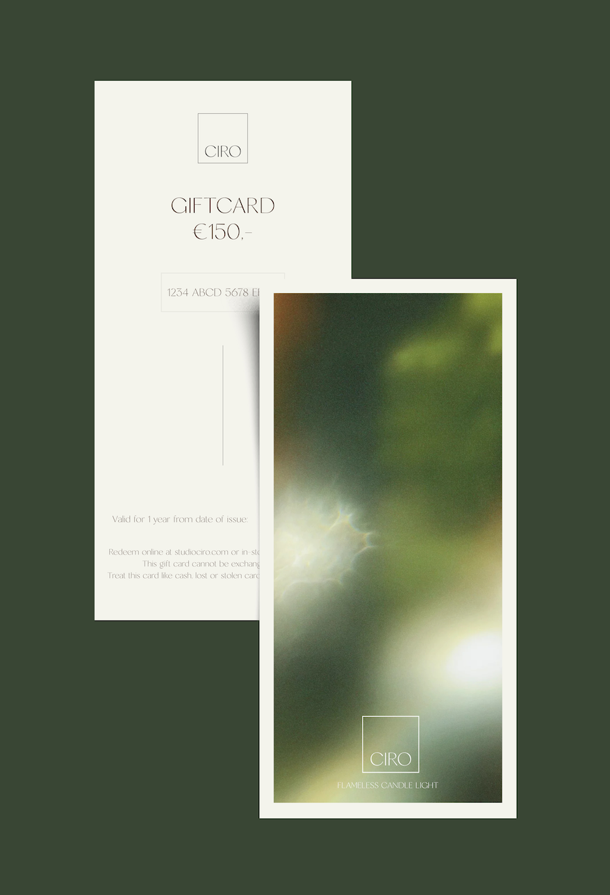 CIRO | Gift Card €150,-