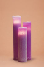 CIRO kaars Violet Regular Satin | Handgemaakt & Flameless